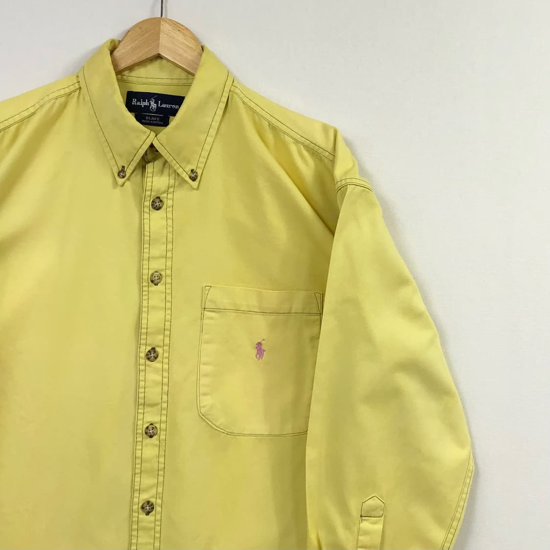 L 폴로 솔리드 셔츠 상품이미지1