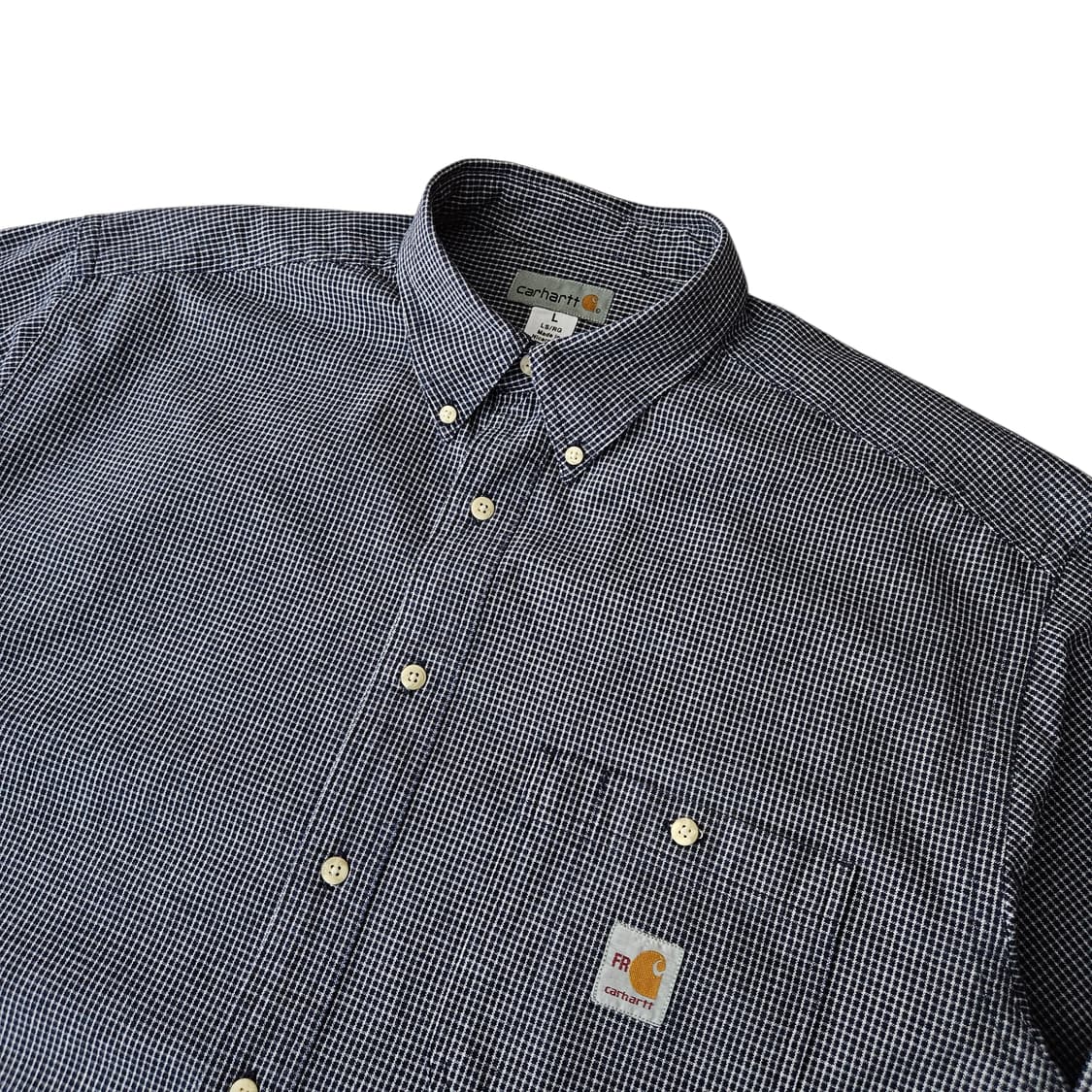 FR칼하트 면 오버핏 긴팔셔츠 L 상품이미지3