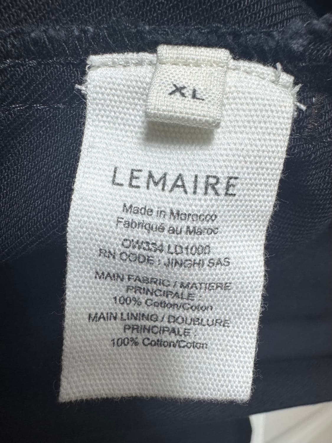 [XL] 르메르 디스패치 자켓 블랙 상품이미지3