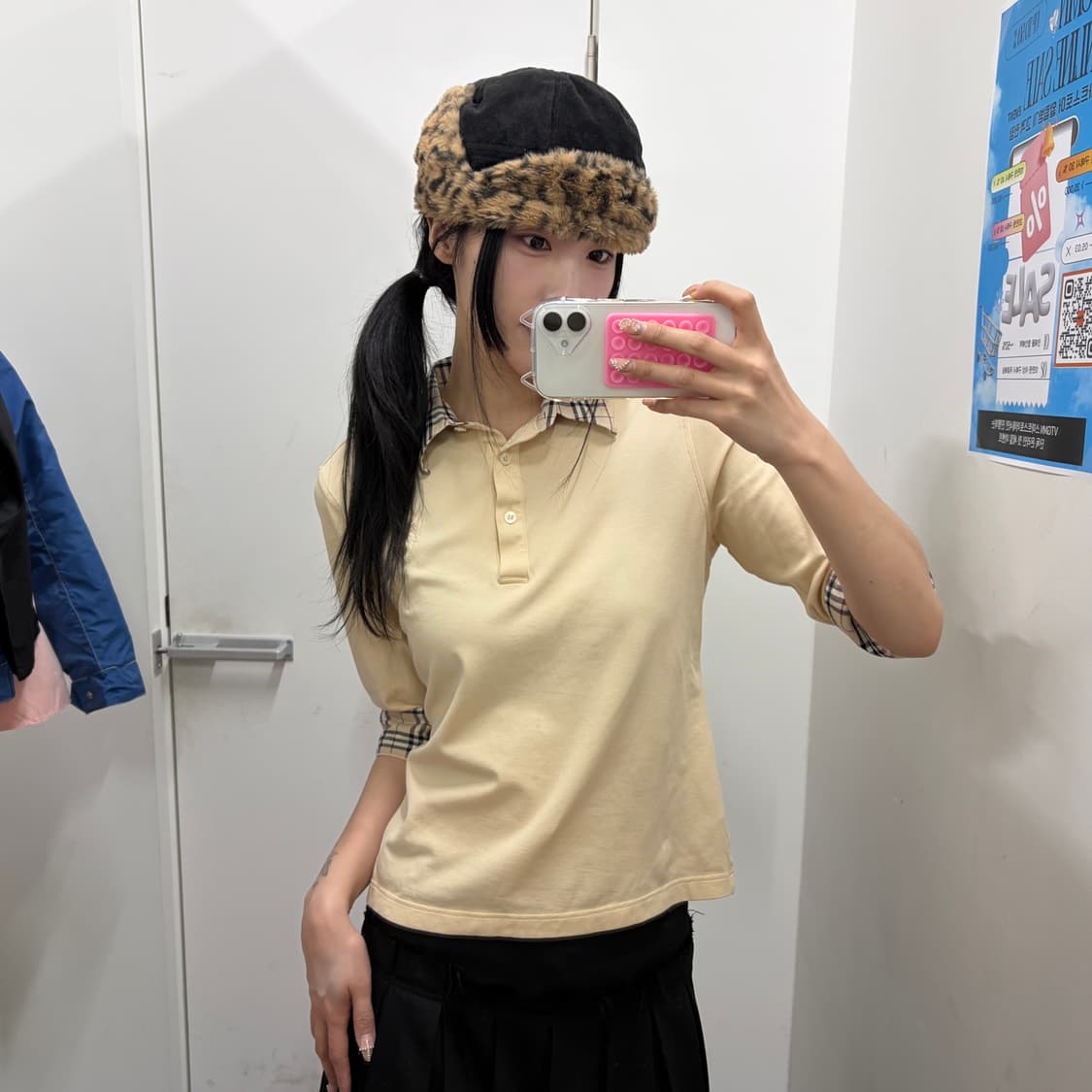 버버리 노바체크 카라티 상품이미지3