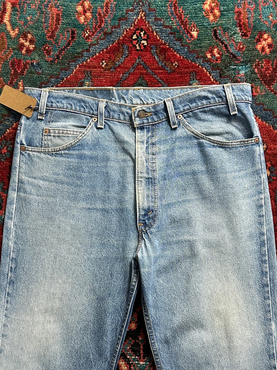 90's USA Made 빈티지 리바이스 517 오렌지탭 부츠컷 상품이미지5