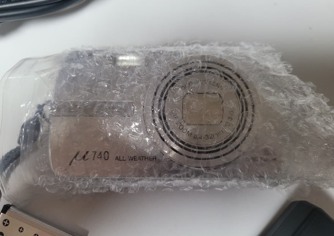 올림푸스 뮤 740 xd카드 1기가 포함. 디카 상태 상 상품이미지1