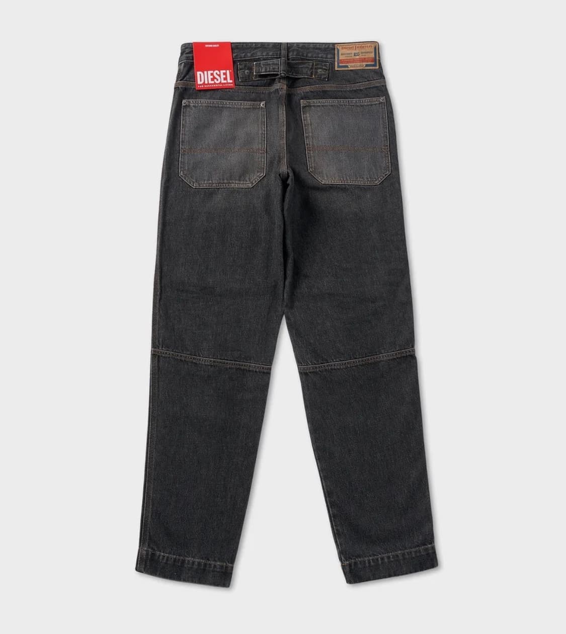 디젤 남성 P 5 D 트라우저 데님 팬츠 - 다크 그레이 상품이미지2