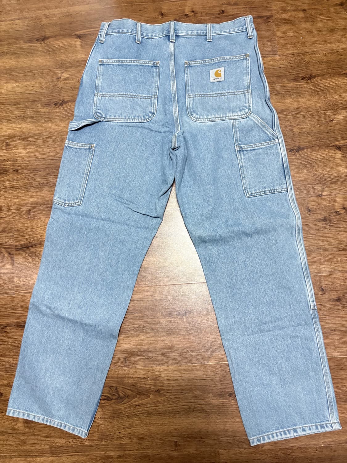 칼하트wip 더블니 연청 중청 랜든팬츠 중청 상품이미지2