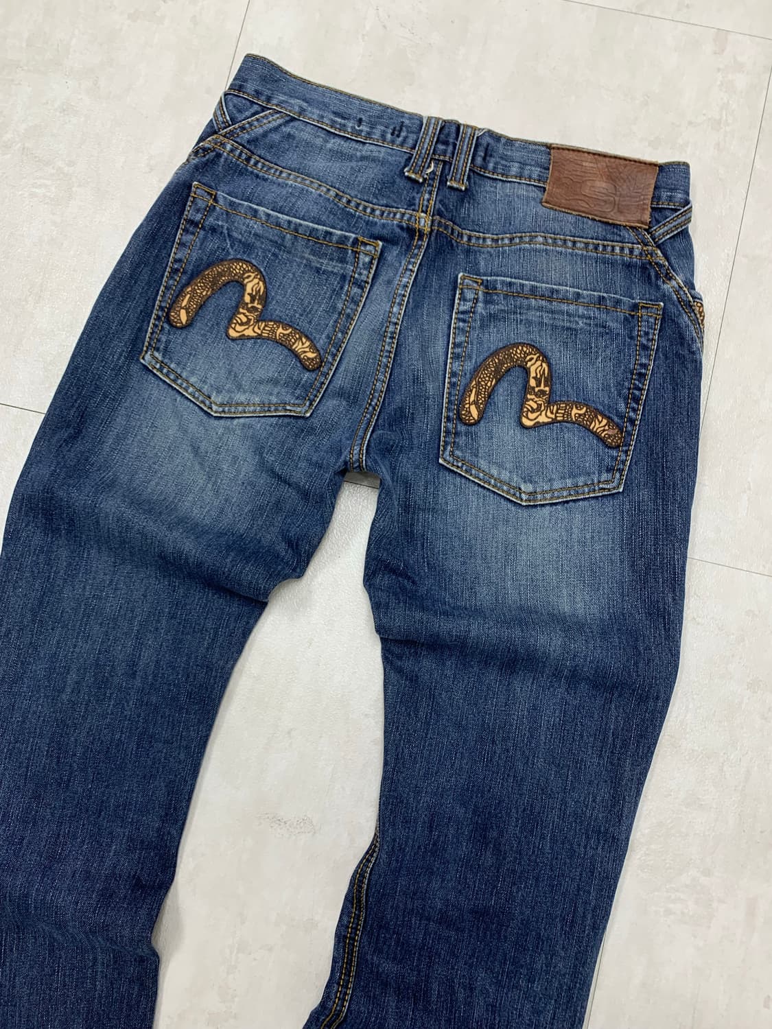 에비수 데님 워싱 팬츠 #664 상품이미지8