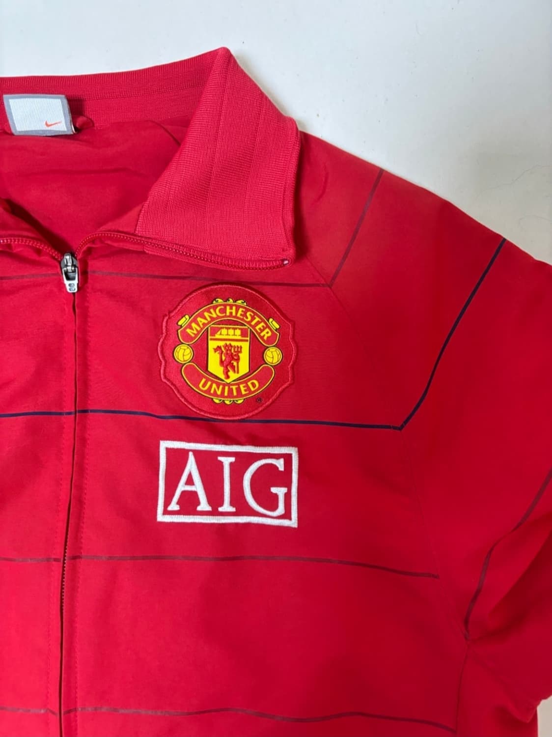 나이키 08-09 맨체스터 유나이티드(맨유) AIG 스폰서 트랙 재킷 상품이미지4