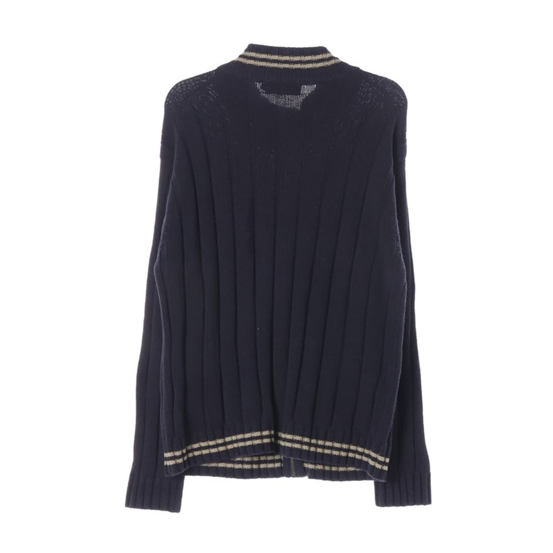 빈폴 스포츠 클래식 스트라이프 코튼 집업 가디건 XL 상품이미지2