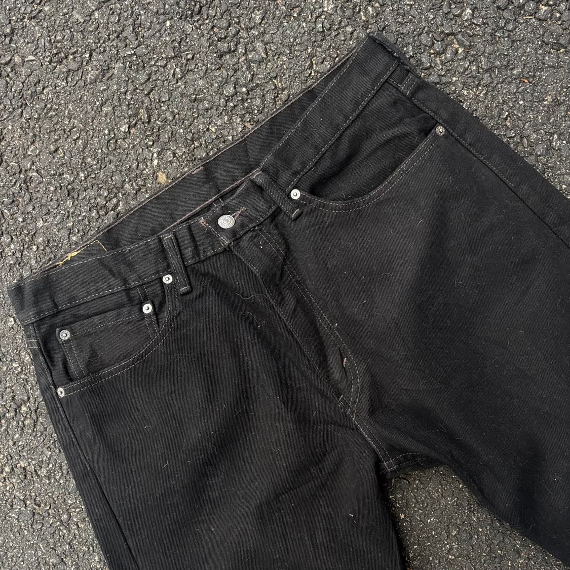 리바이스 505 블랙진 상품이미지6