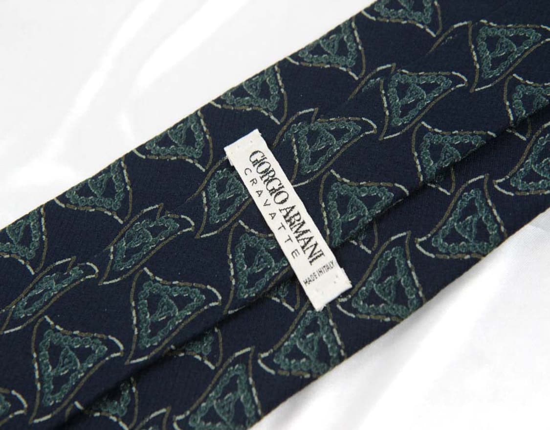 알마니 10.2cm A등급 클래식 남자 명품 넥타이 상품이미지3