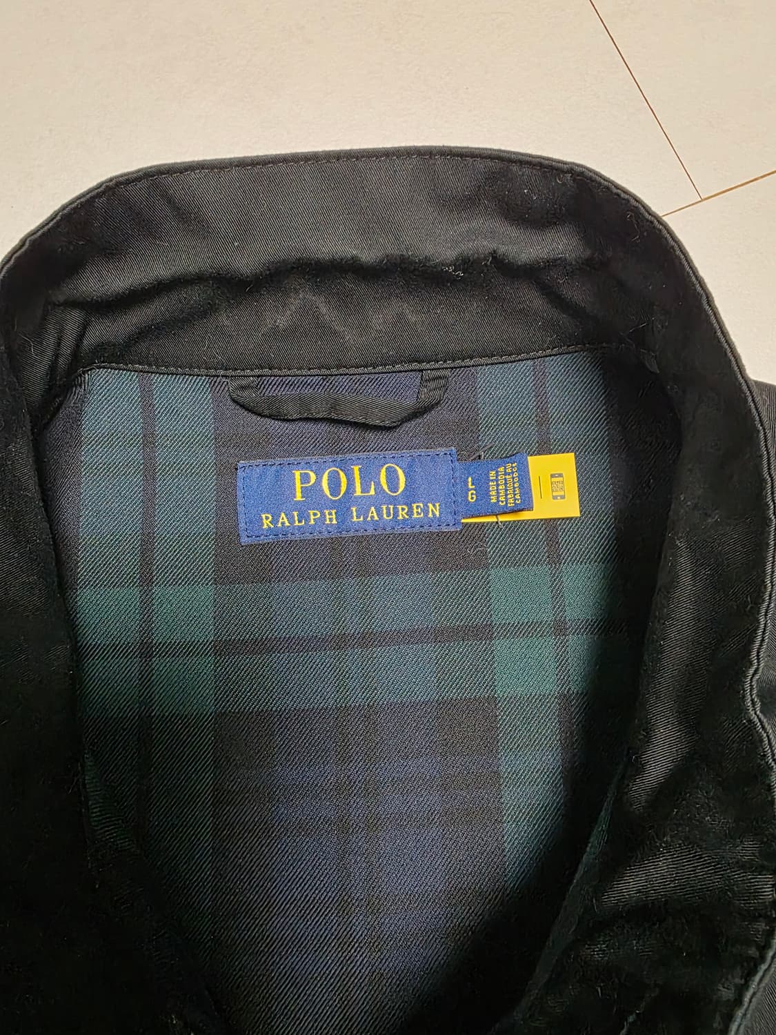 폴로 랄프로렌 바라쿠다 g9 바이스윙 블랙 L 상품이미지3