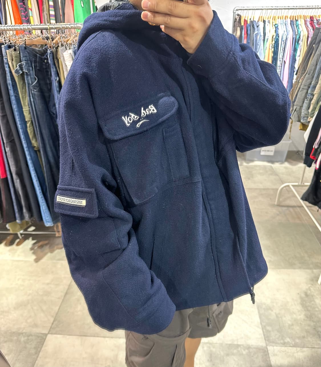 00s badboy sport 올드스쿨 울 자켓 상품이미지1
