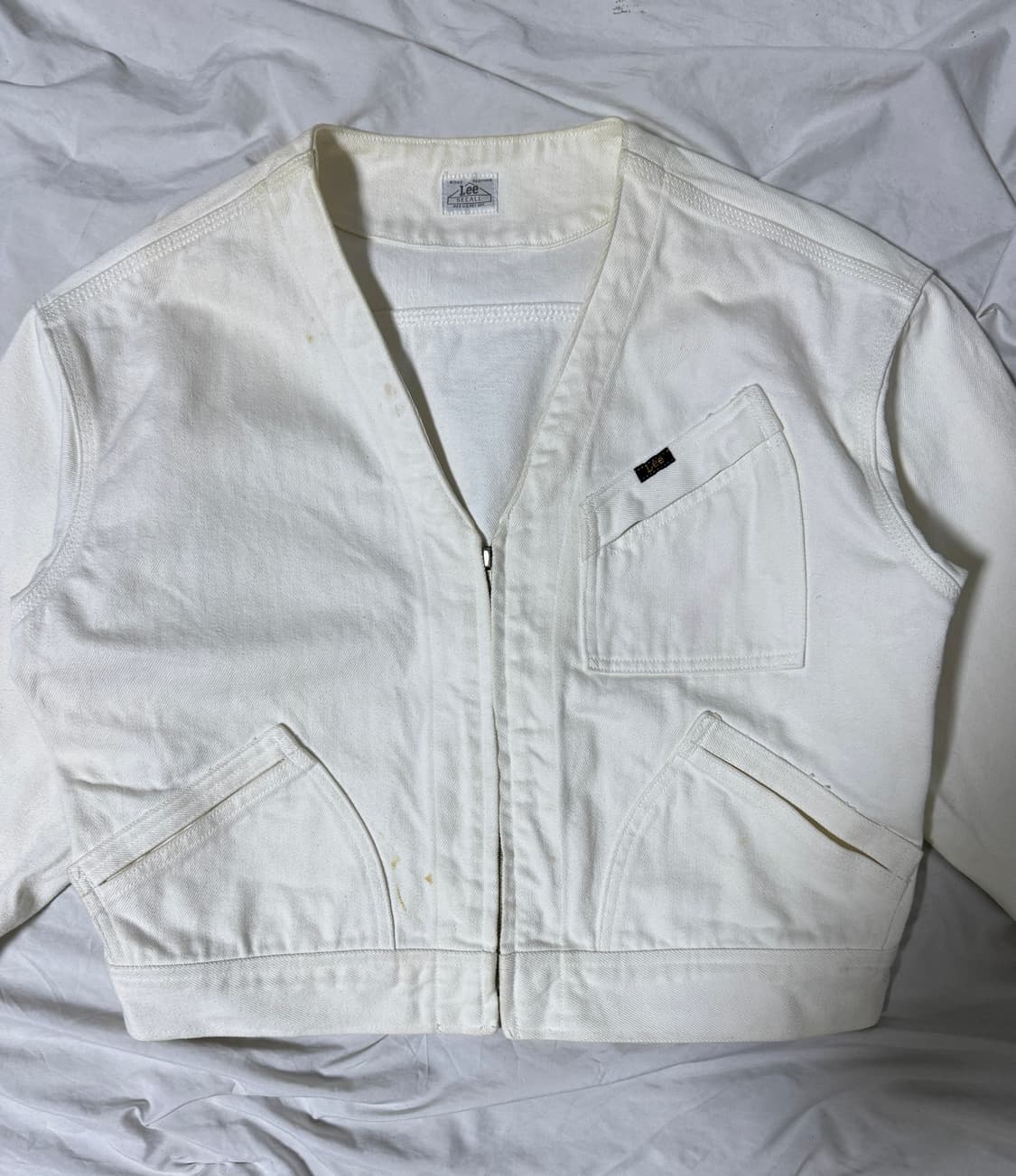 Lee seeall 논 칼라 워크 자켓 91B 상품이미지3