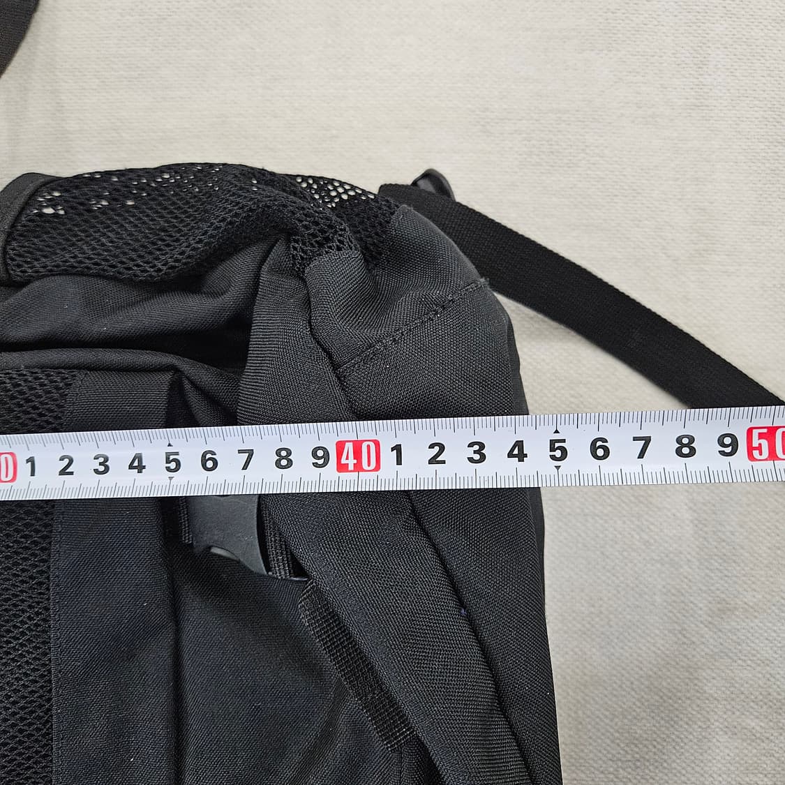 [28L] 엄브로 블랙 백팩 0121Y2 상품이미지7