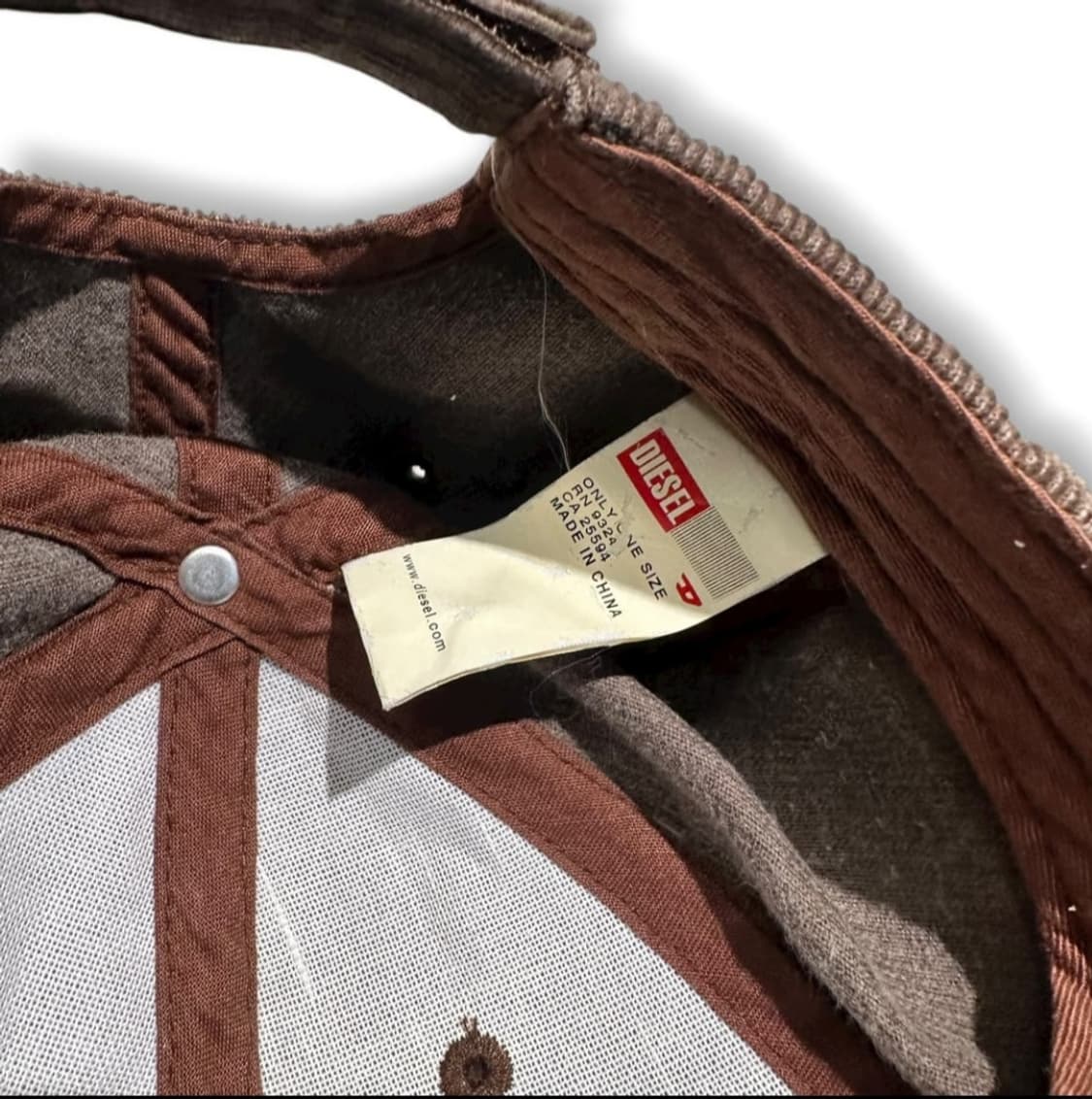 디젤 코듀로이 모자 상품이미지4