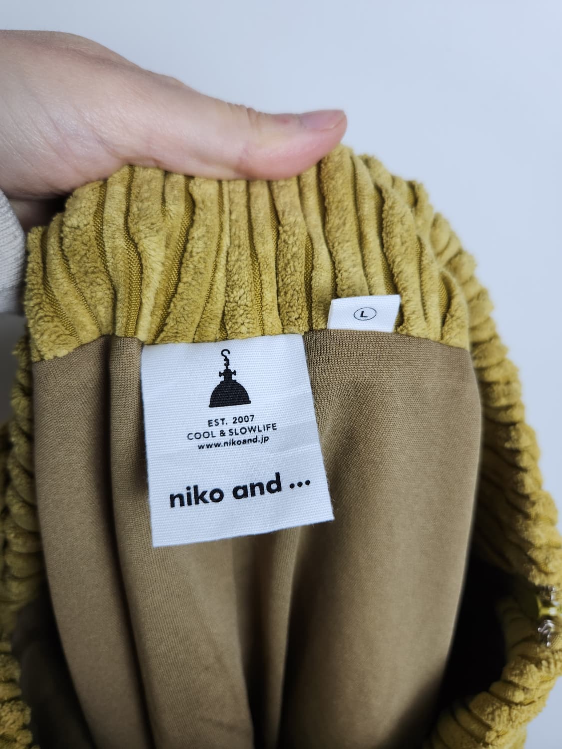 (니코앤드) 코듀로이 롱 스커트 상품이미지9