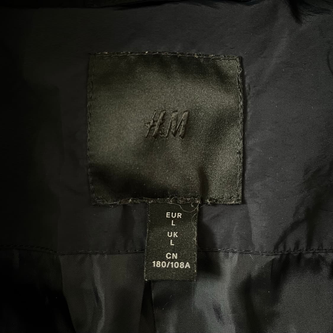 H&M 바람막이 봄버 바이커 자켓 상품이미지6