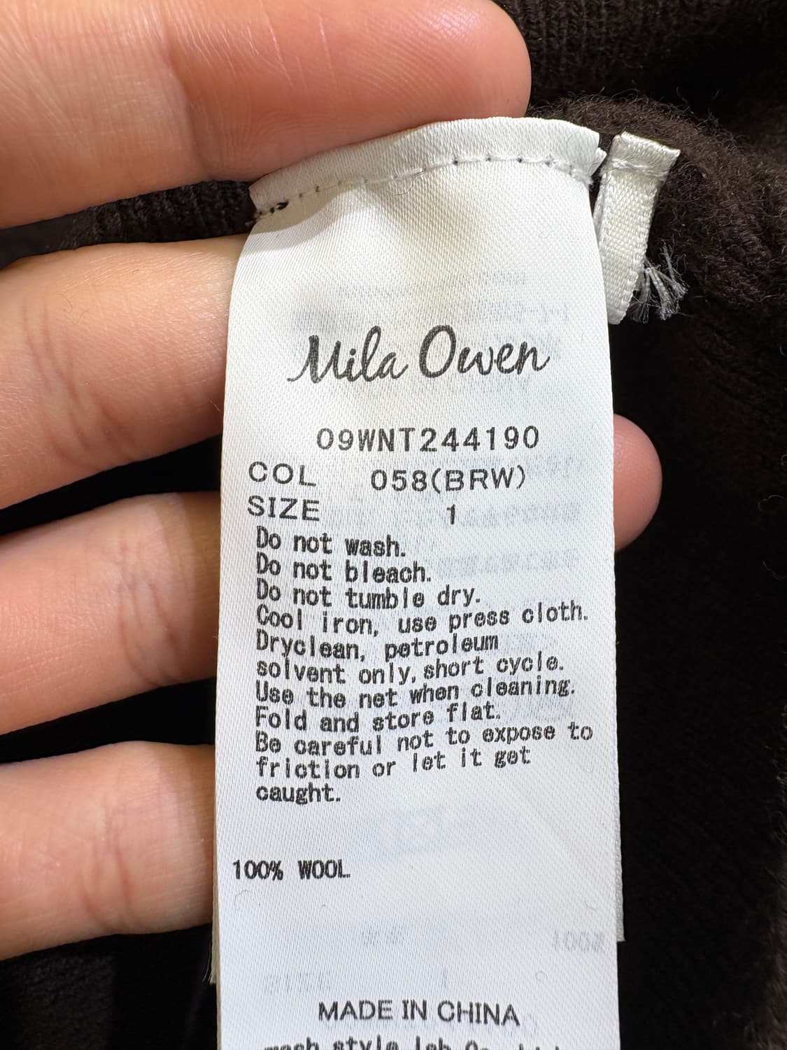 MILA OWEN 니트 상품이미지7