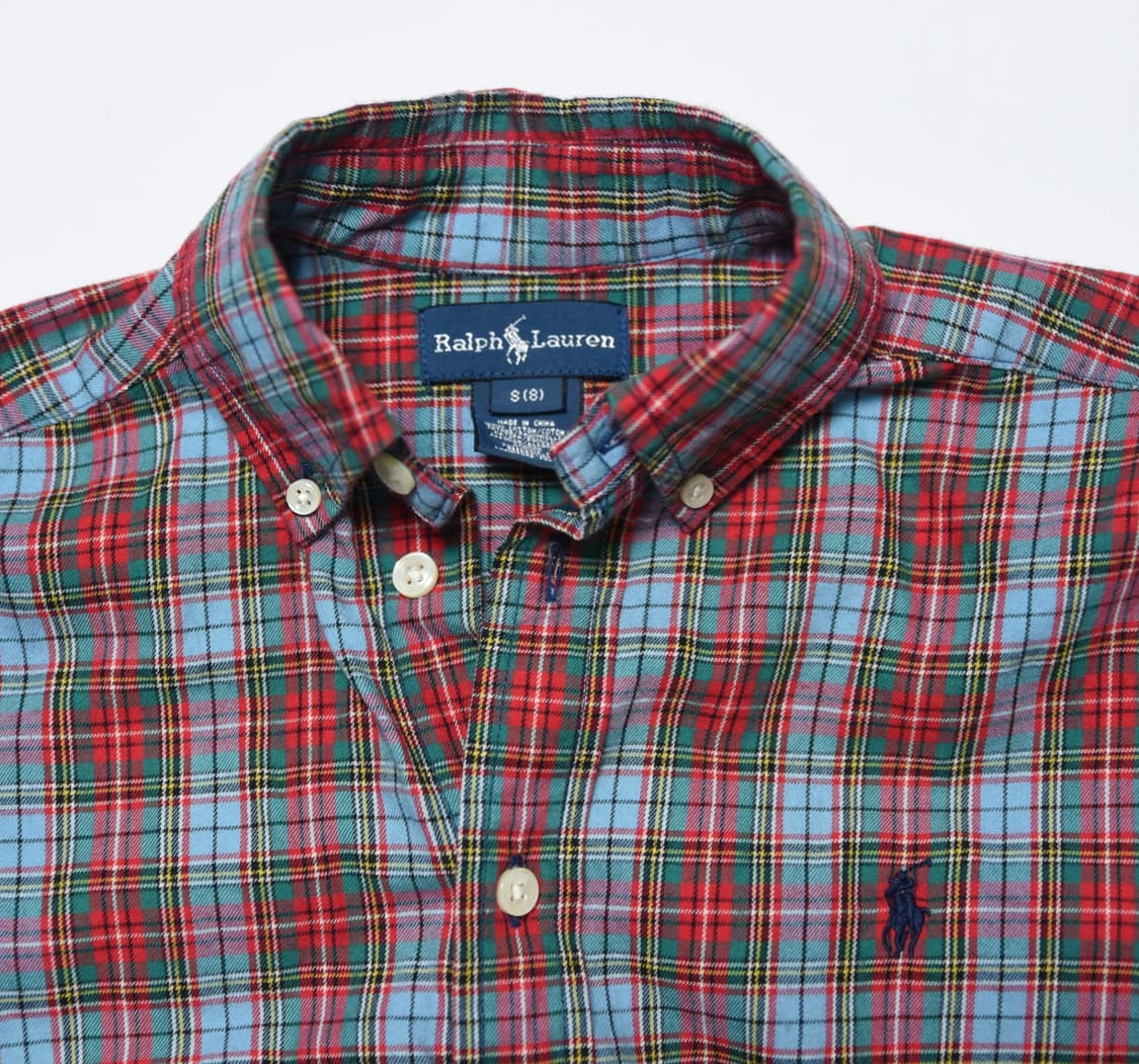 랄프로렌 Ralph Lauren 체크 셔츠 S 남성 90 상품이미지2