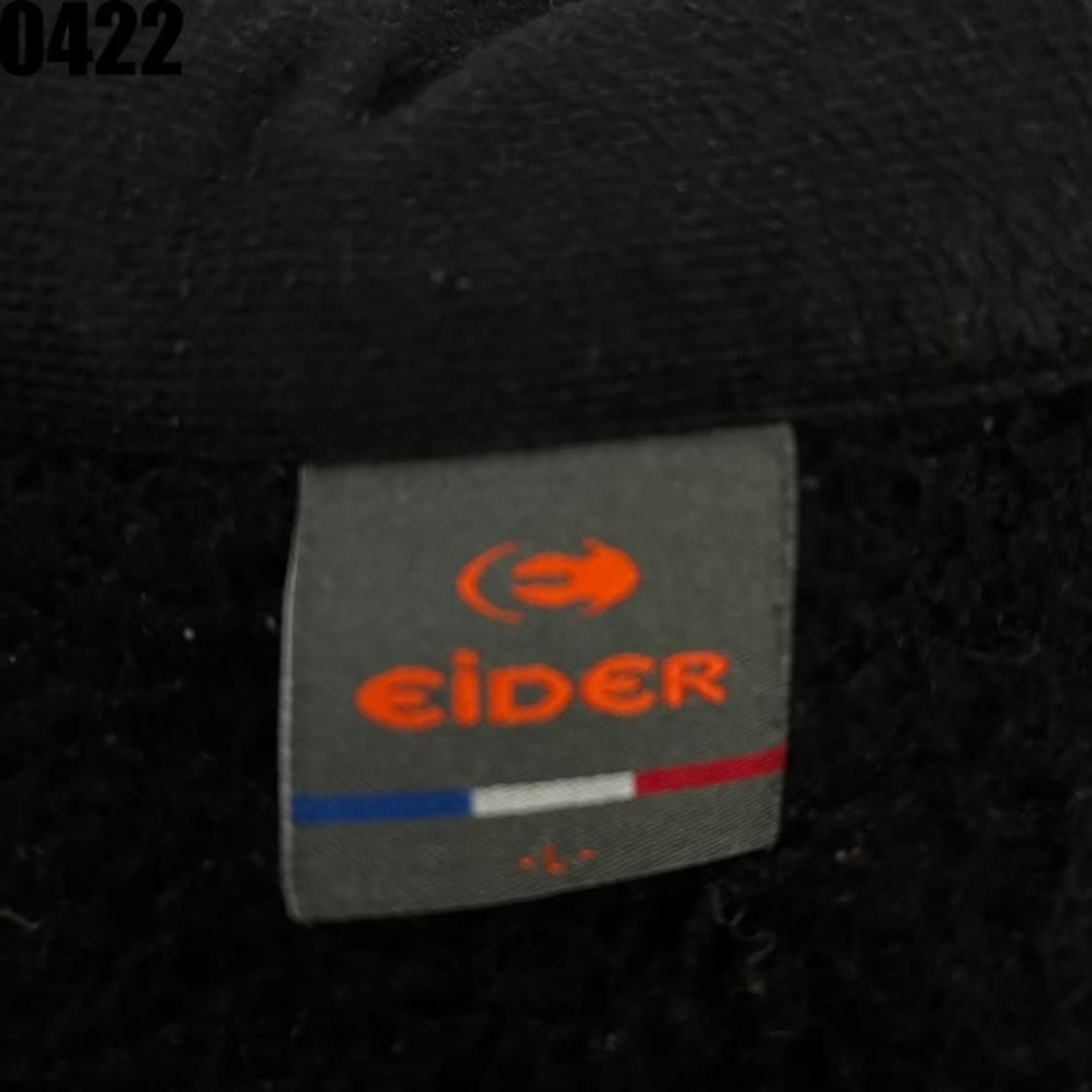 아이더 블랙 플리스 자켓 L 상품이미지2