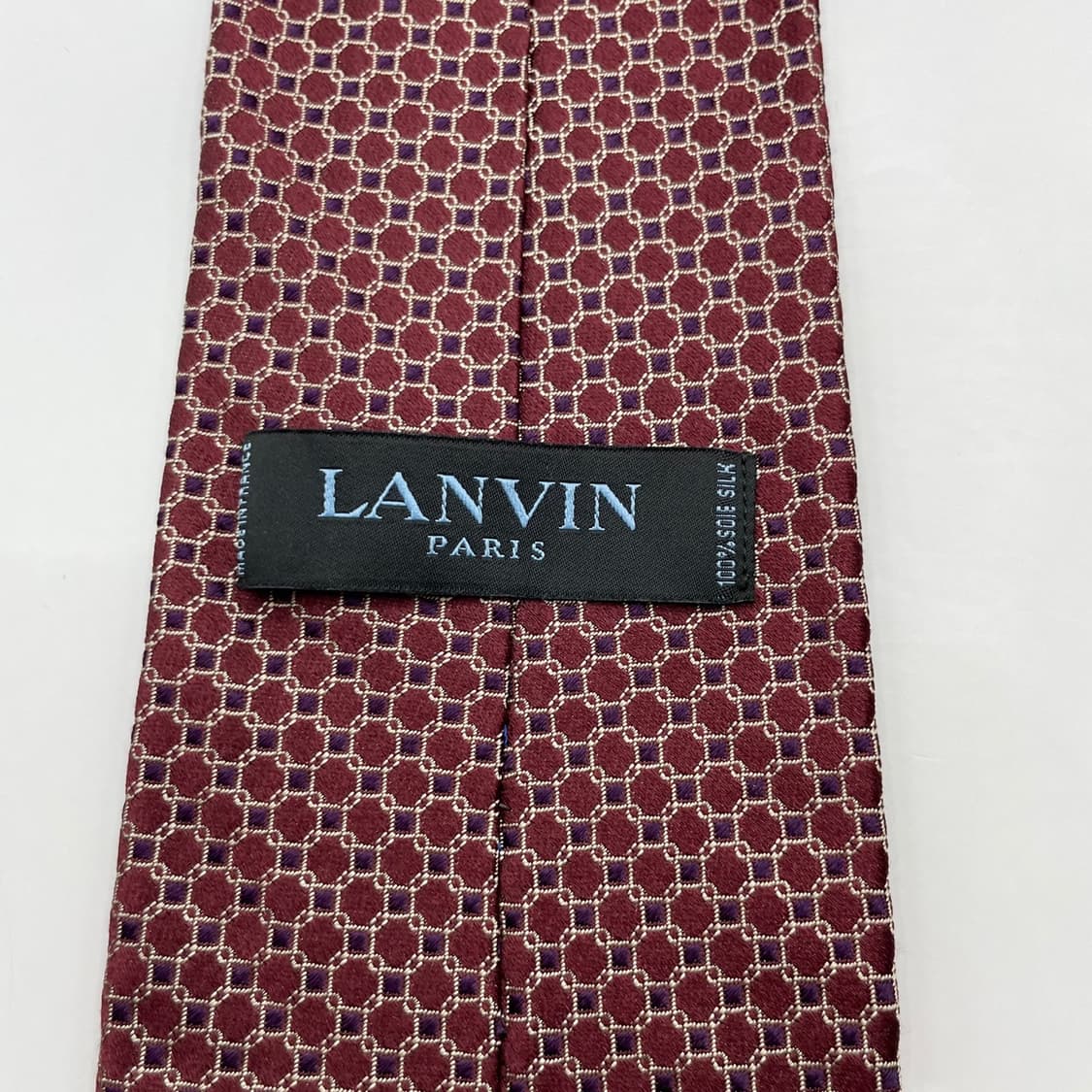 48) (LANVIN) 랑방 패턴 넥타이 상품이미지5