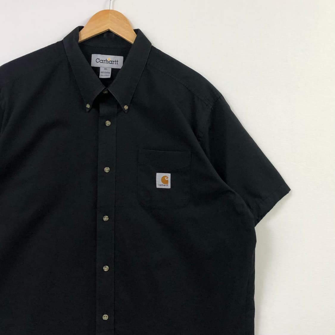 XL 칼하트 블랙 워크 셔츠 상품이미지1