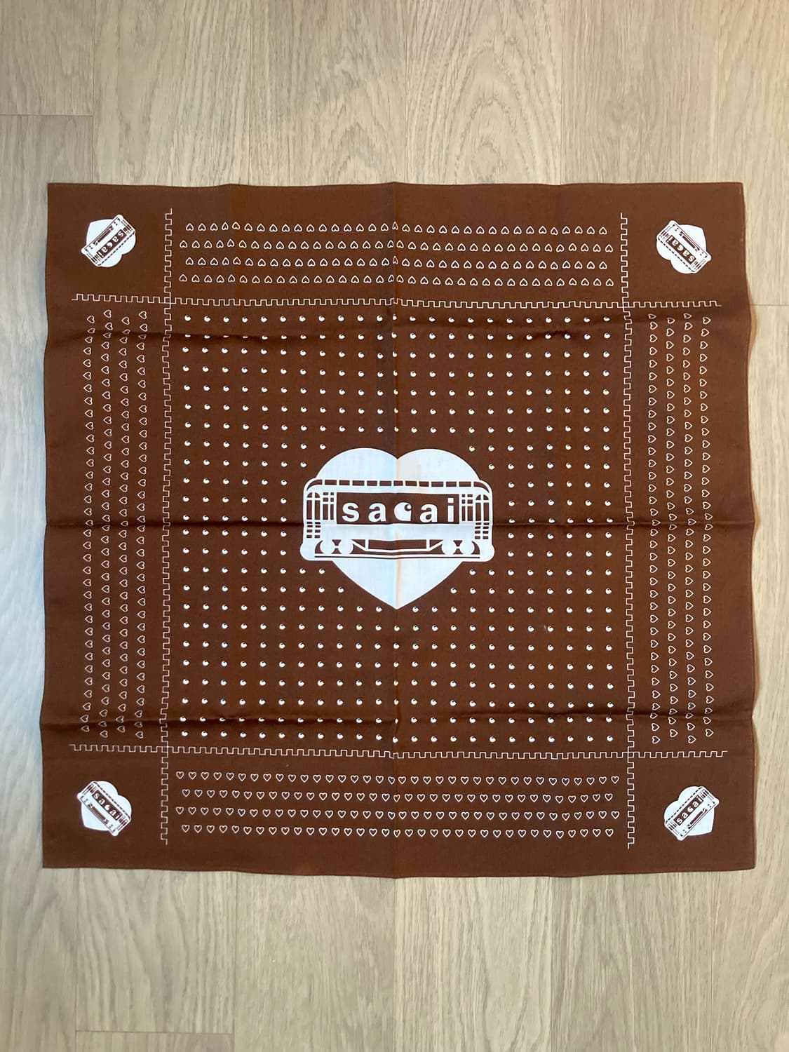 sacai 사카이 칼하트 콜라보 반다나 스카프 / 새상품 상품이미지1