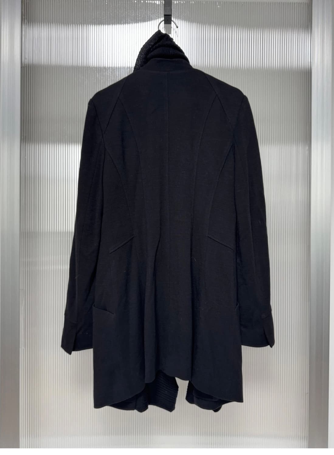 Demoo 데무 드레이프 가디건 유니섹스 아카이브하이엔드요지헬무트랭맛 상품이미지5