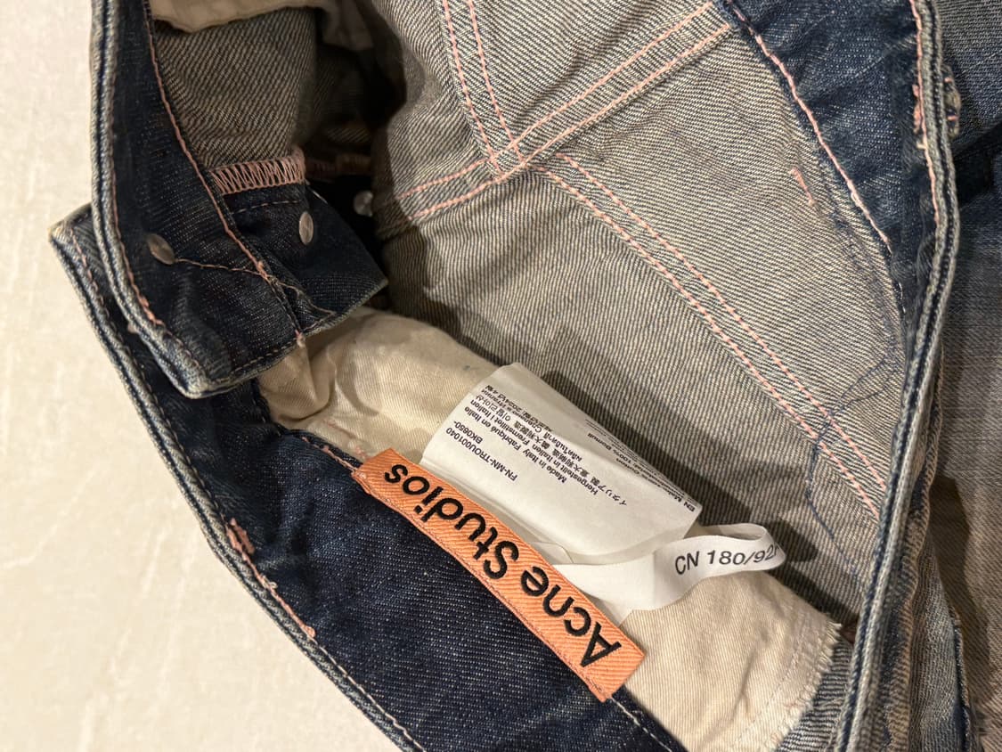 Acne Studios 버터플라이 데님 팬츠 상품이미지6