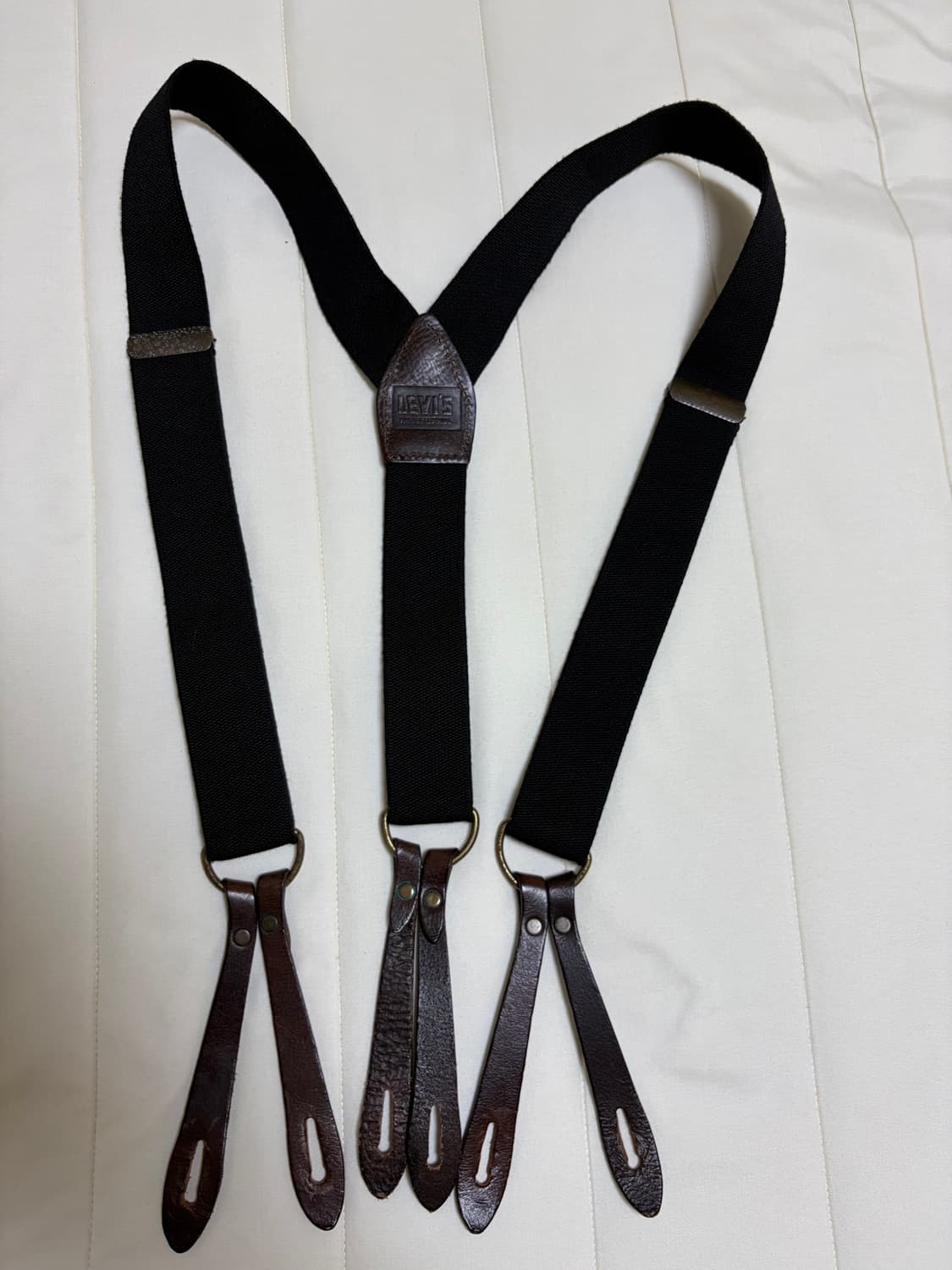 리바이스빈티지클로딩 LVC 서스펜더 블랙 상품이미지1