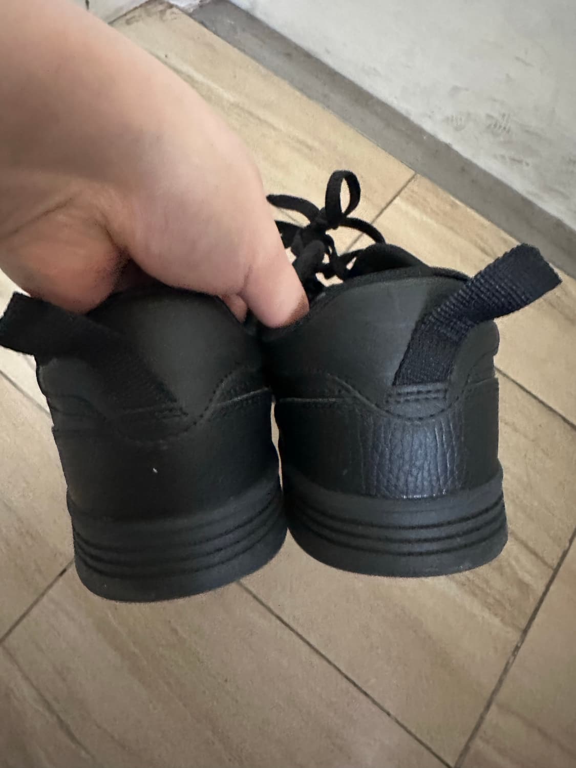 (260) 리복 X 무인양품 (무지) 클럽 C 코트 스니커 블랙 상품이미지4