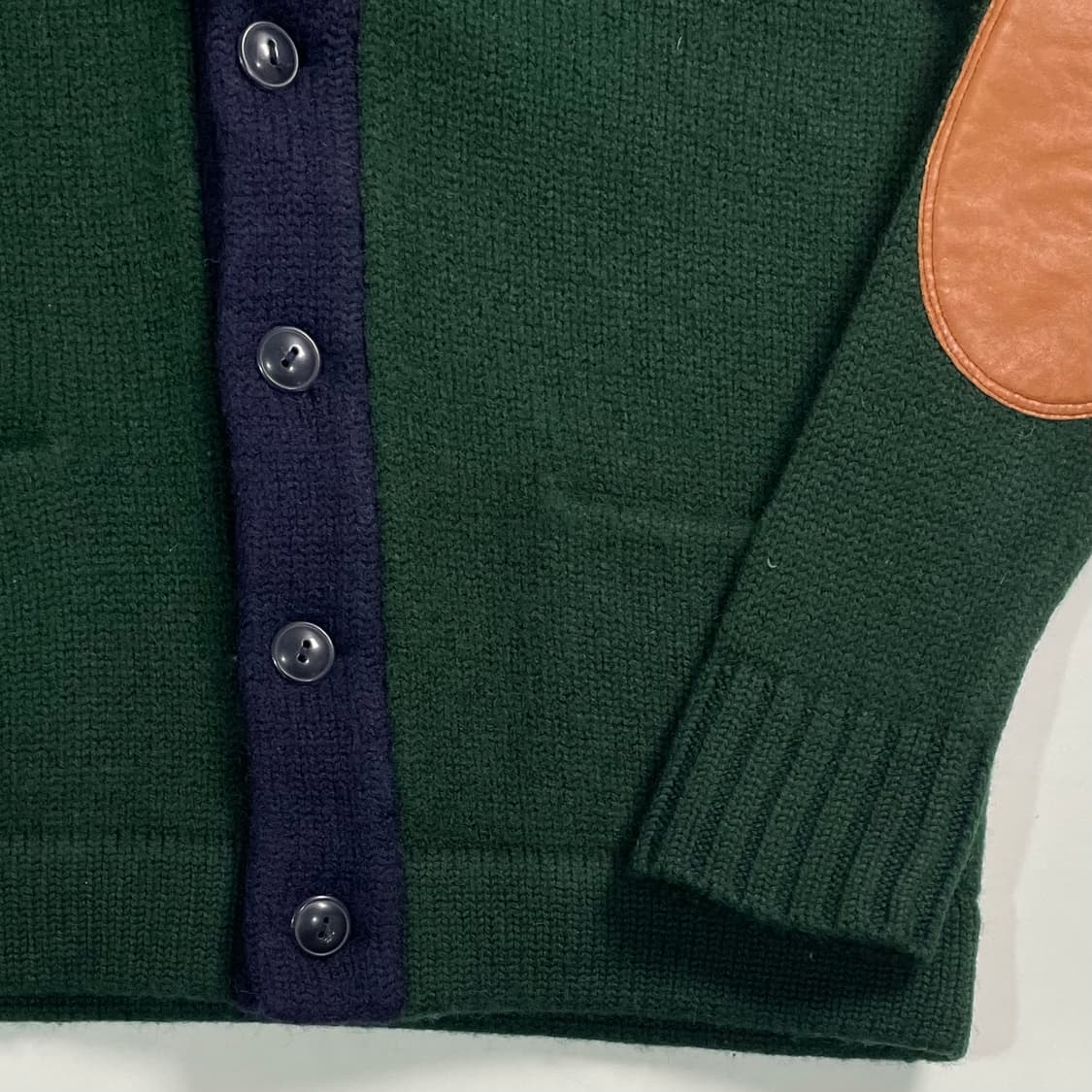 폴로 랄프로렌 숄카라 엘보패치 울 가디건 상품이미지5