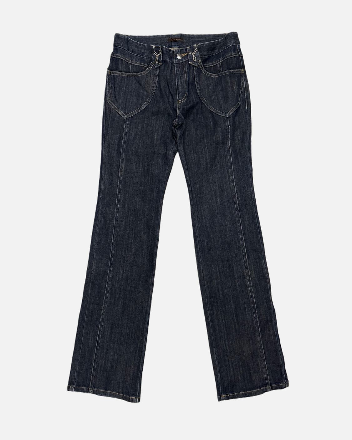 embroidery pocket low-rise jean 상품이미지2