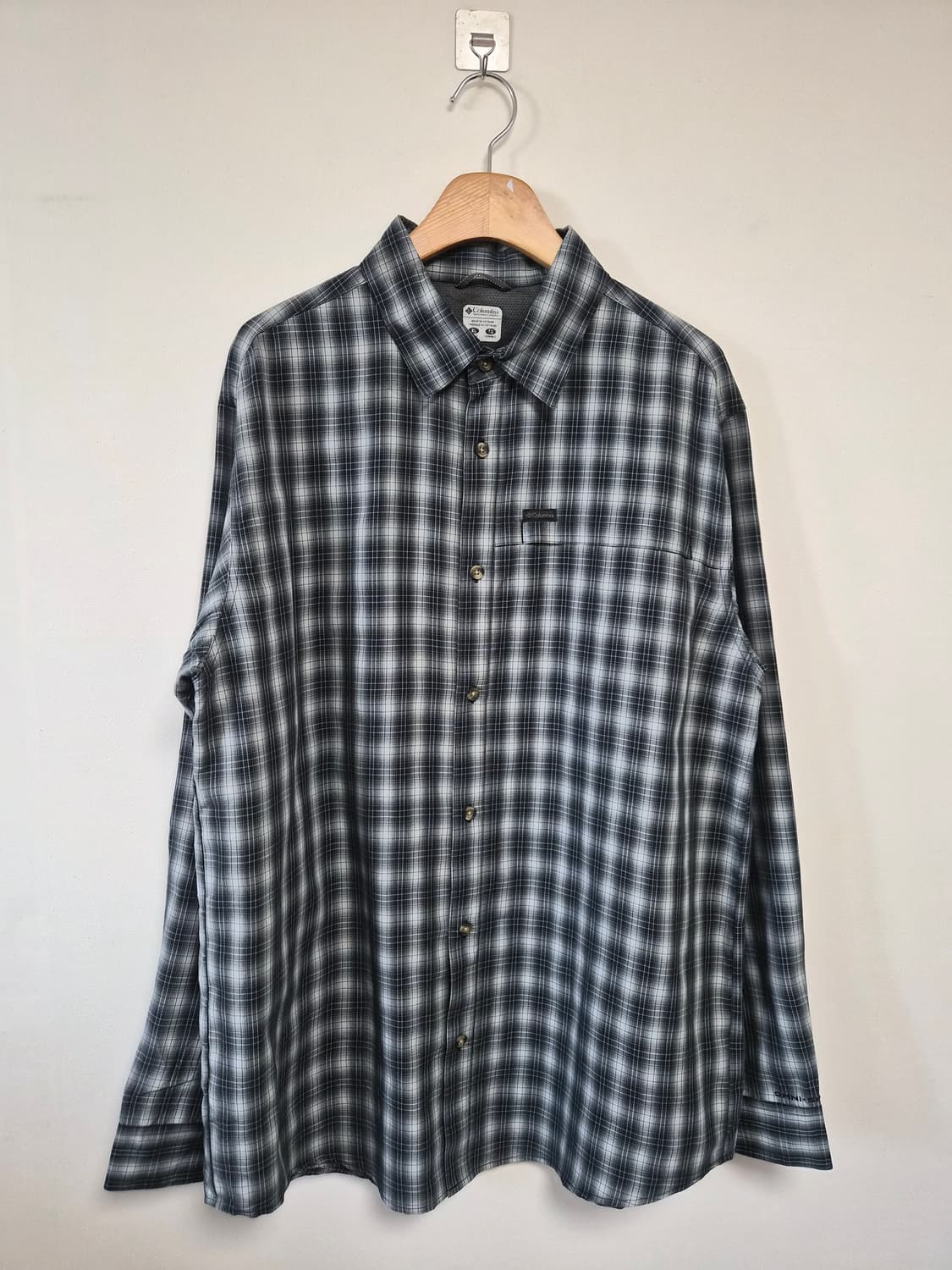 콜롬비아Columbia 체크 셔츠 XL사이즈 - S324 상품이미지1