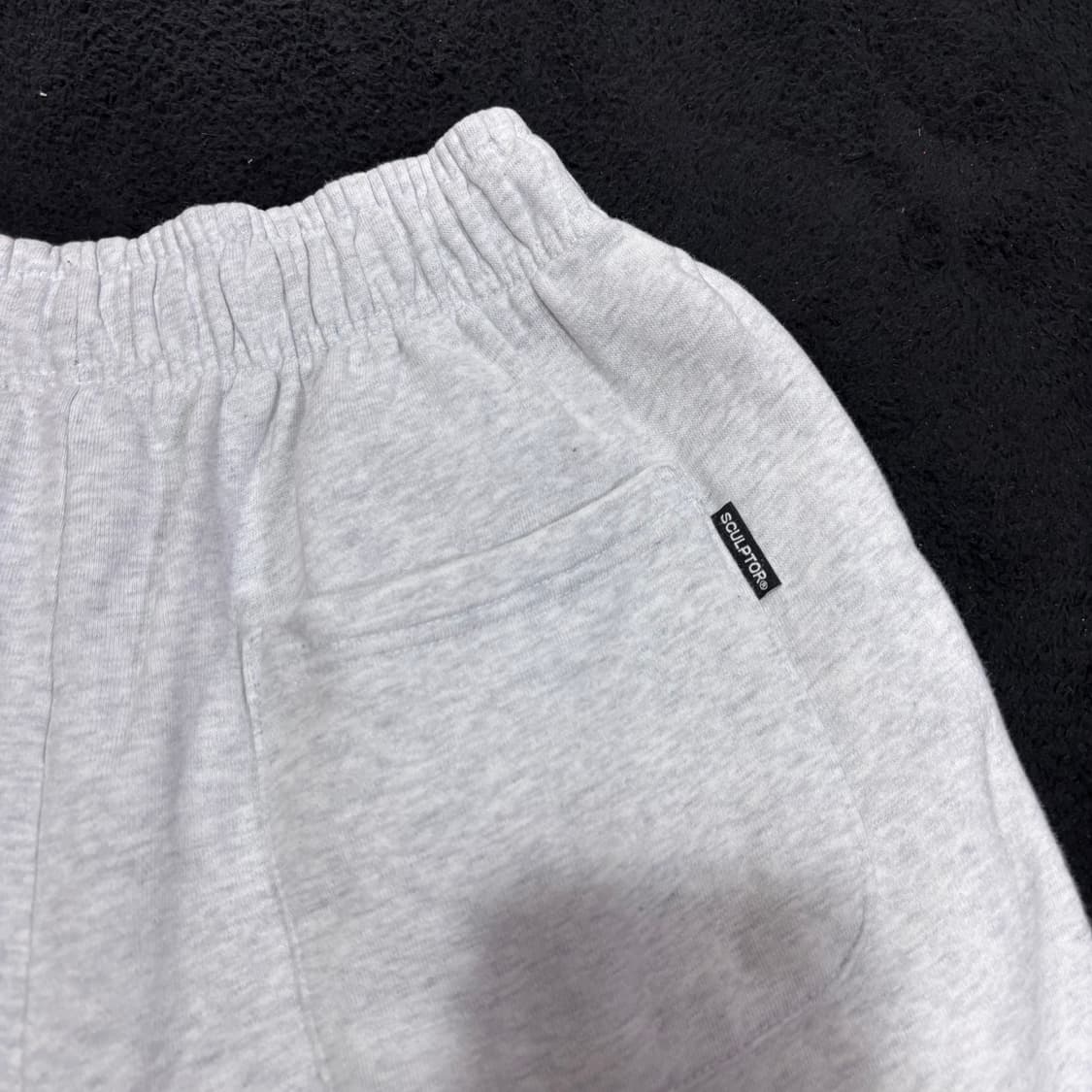 S 스컬프터 멜란지그레이 와이드 복싱 스웻팬츠 상품이미지5