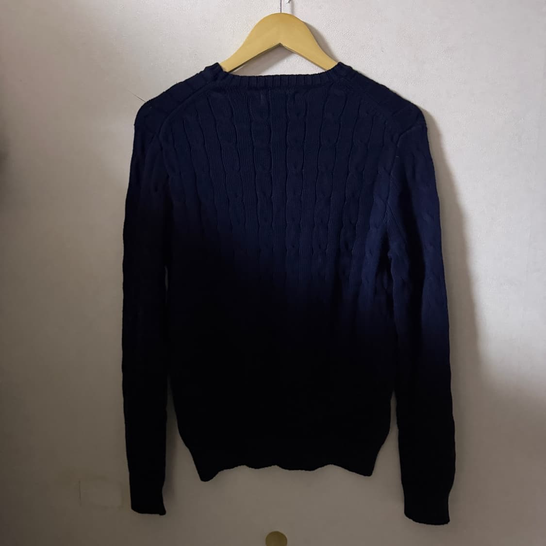 폴로 랄프로렌 꽈배기 코튼 니트 네이비 S (여성 66정도) 상품이미지6