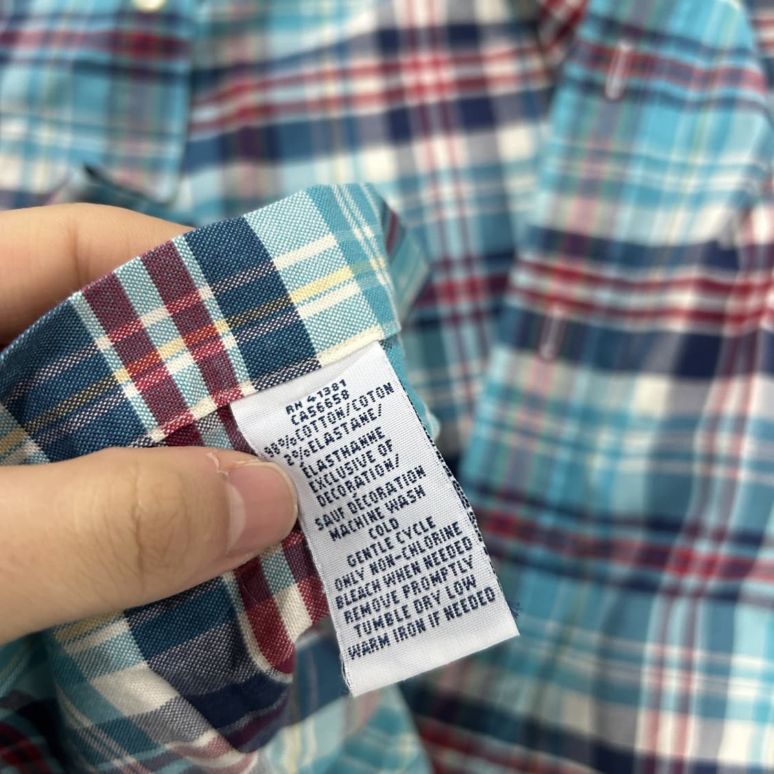 Polo 랄프로렌 체크 옥스포드 셔츠 m 상품이미지4