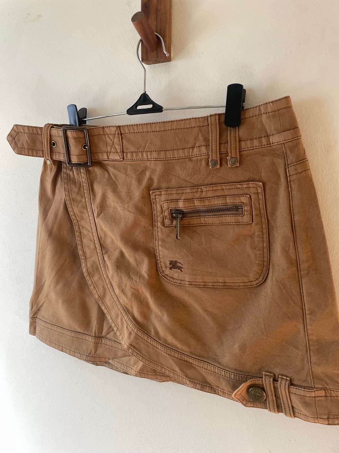 Burberry Blue Label Belted Wrap Mini 스커트 상품이미지2