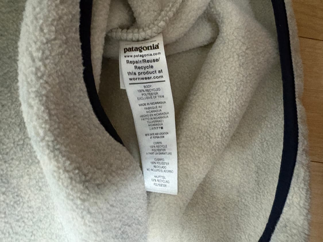 파타고니아 신칠라 헤비웨이트 오트밀 M 상품이미지3