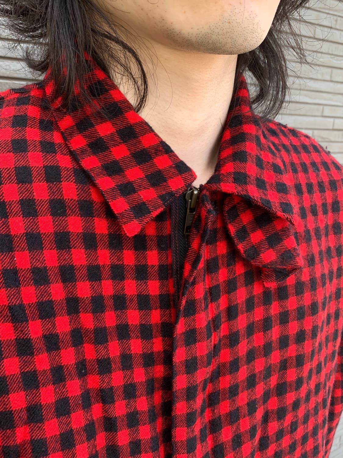 이세이미야케 hai 타탄체크 셔츠자켓 상품이미지4