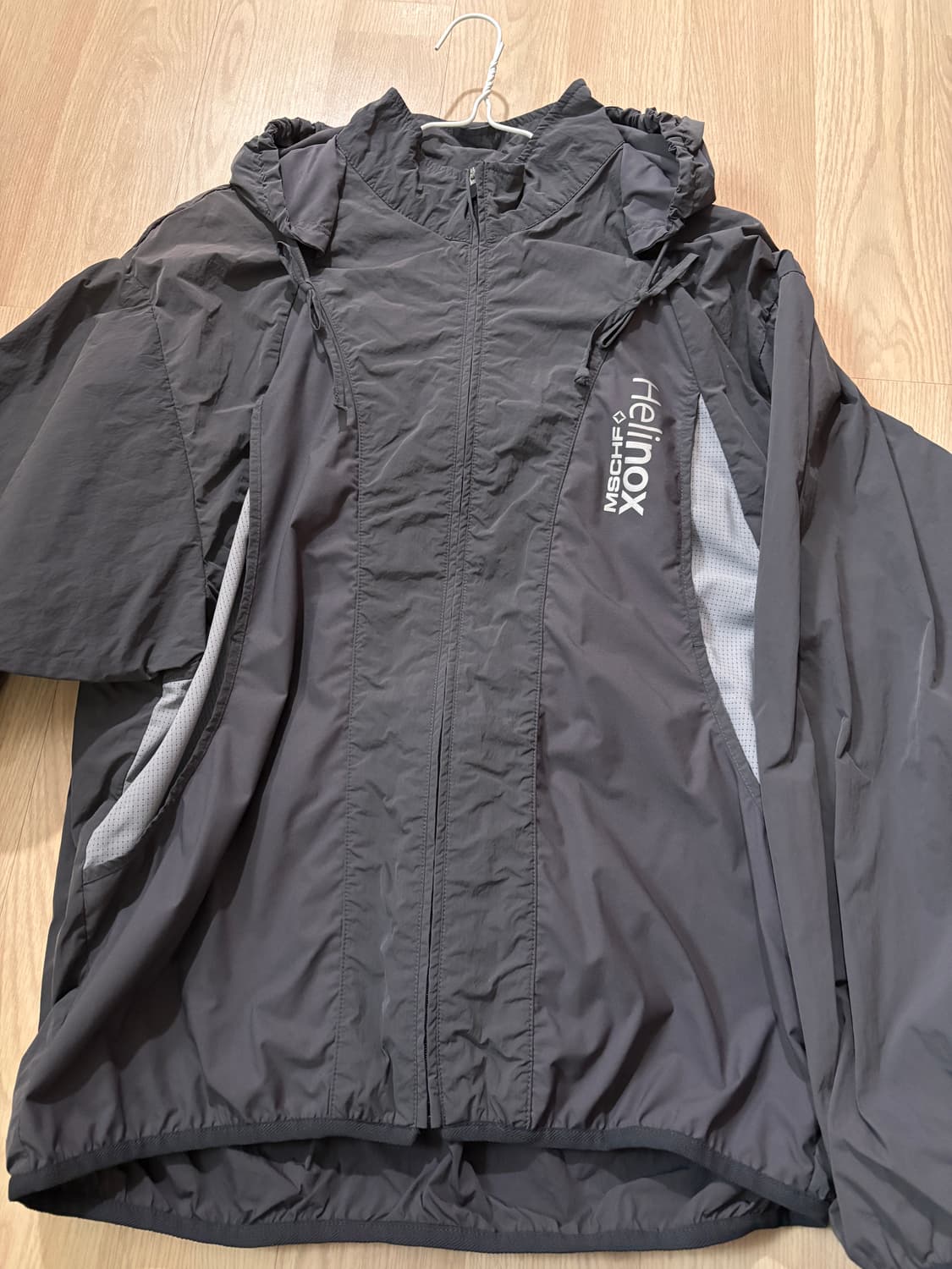 미스치프 헬리녹스 라이트웨이트 윈드브레이커 퍼플그레이 M 상품이미지2