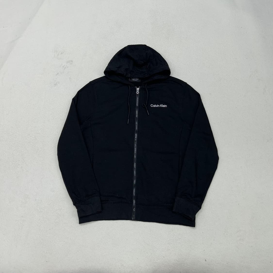 Calvin Klein black hood zip-up 상품이미지4