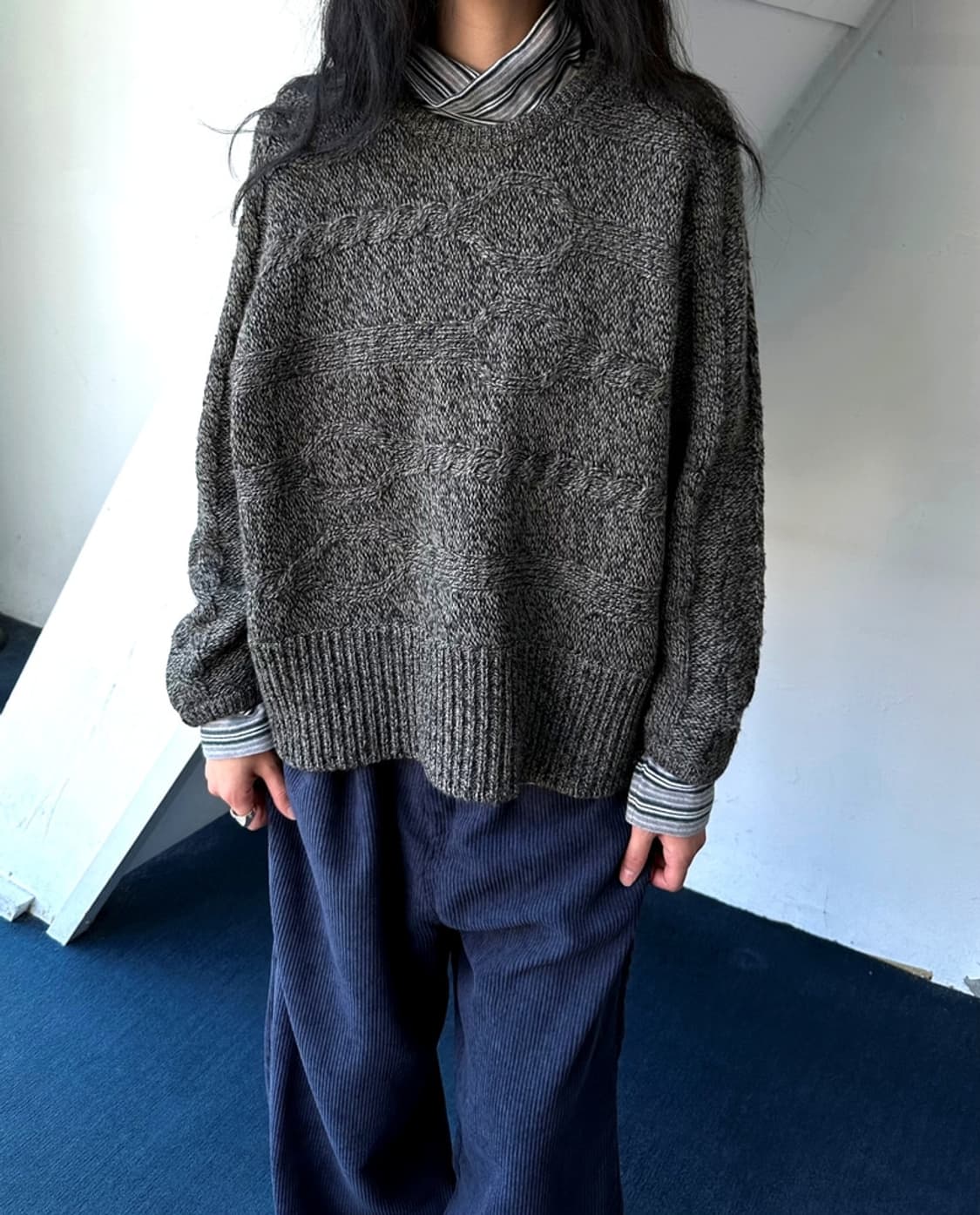 Middle gauge side button wide silhouette 상품이미지8