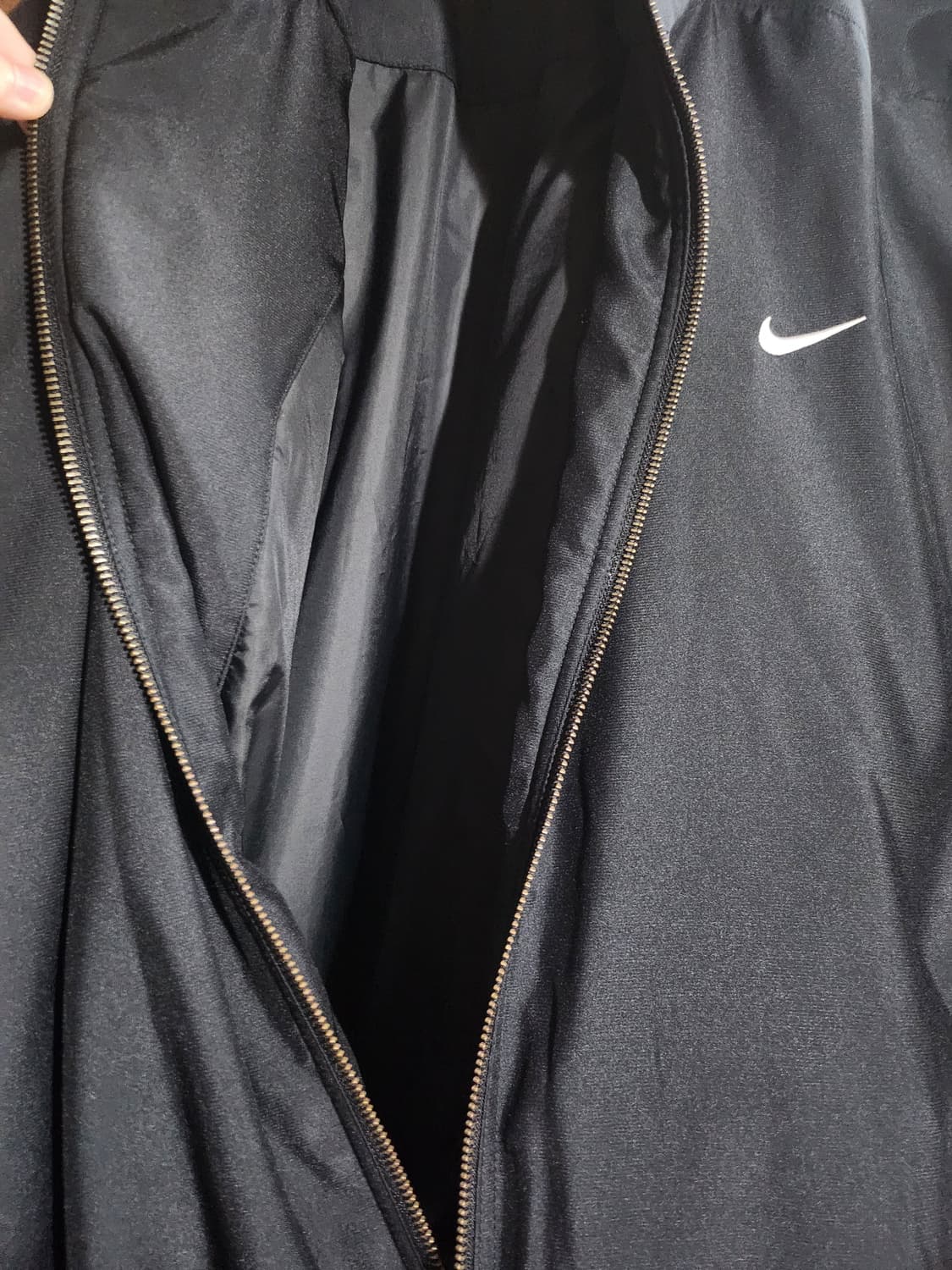 [L]나이키 NRG 사틴봄버 블랙 US/UE 상품이미지2