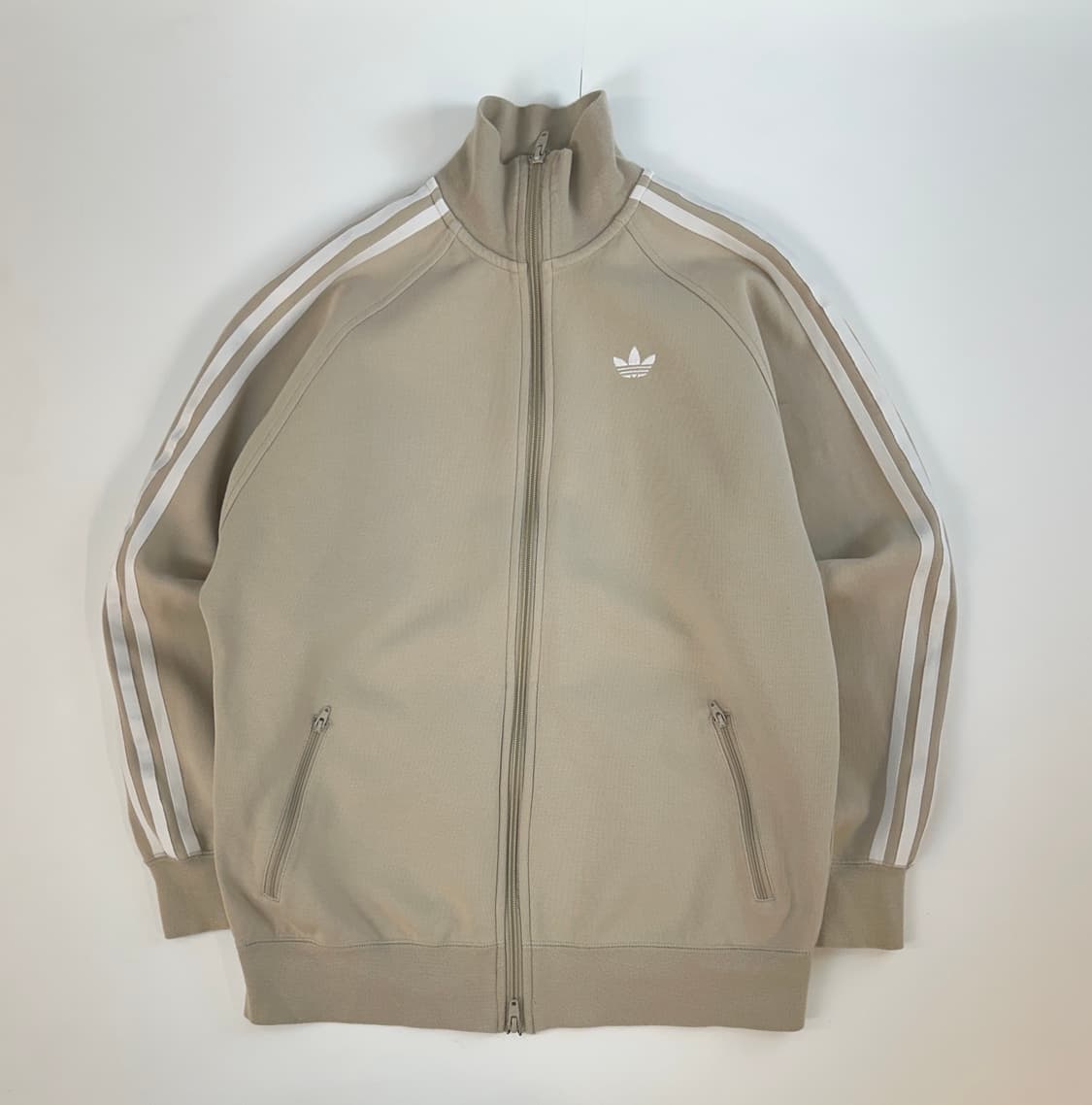 아디다스 애쉬브라운 져지 트랙탑 xs 상품이미지1