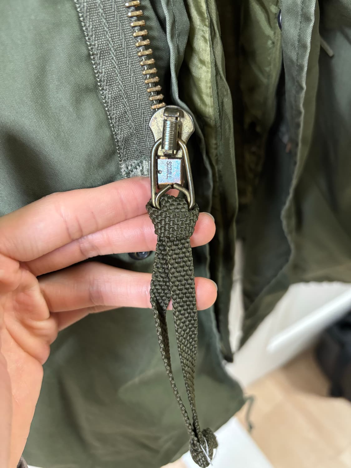 M-65 피쉬테일 개파카 오리지널 xs 민트급 상품이미지5