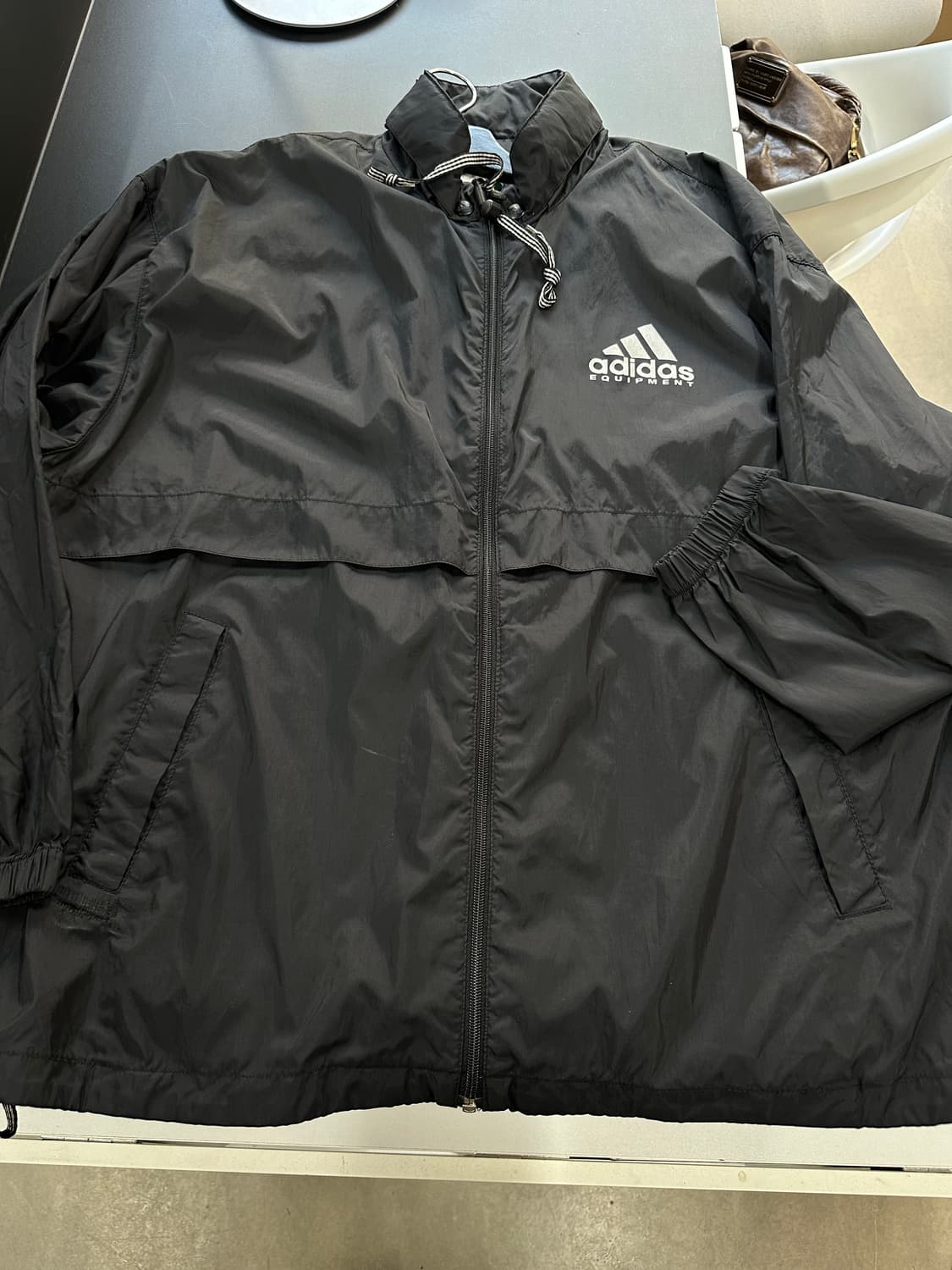 아디다스 이큅먼트 올드스쿨 빅로고 윈드브레이커 자켓 상품이미지5