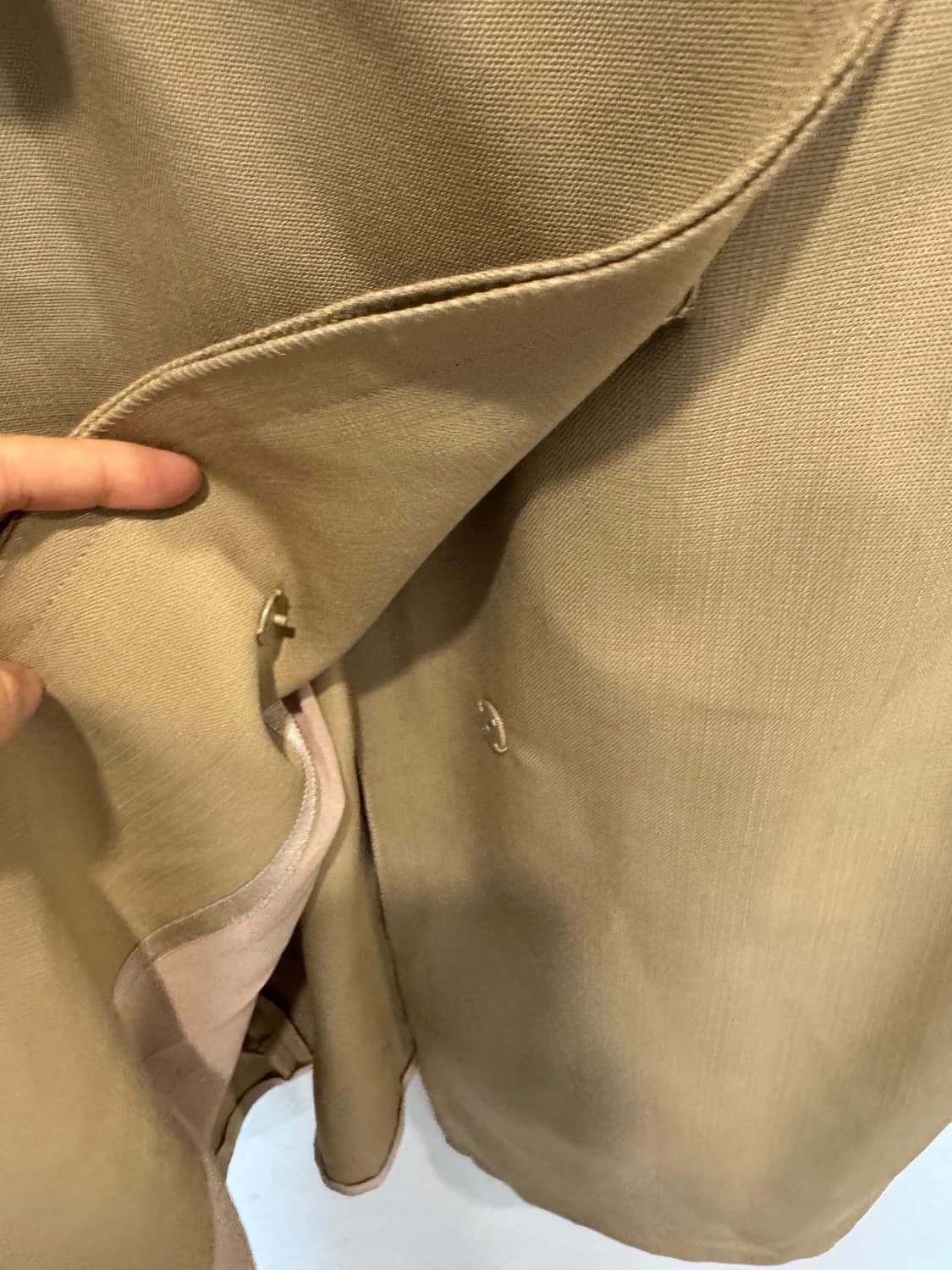 타임 시그니쳐 더블버튼 트렌치 원피스 상품이미지5