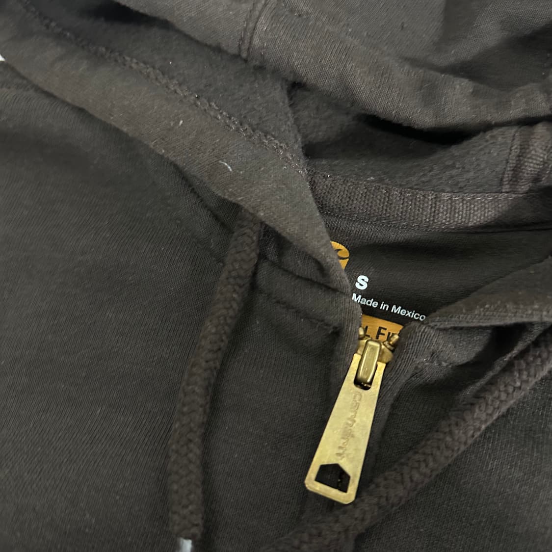 S 95 칼하트 브라운 후드집업 상품이미지3