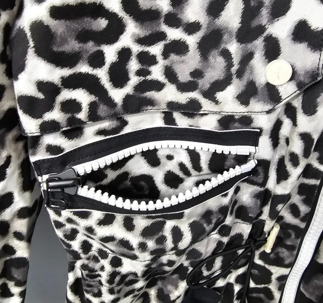 Sandro 레오파드 패턴 자켓 산드로 ~55 상품이미지6