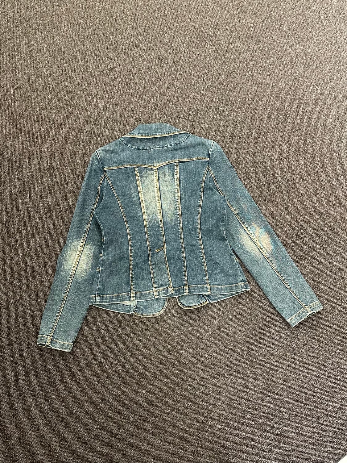 66)Japanese vintage 여성 데님 자켓 상품이미지5